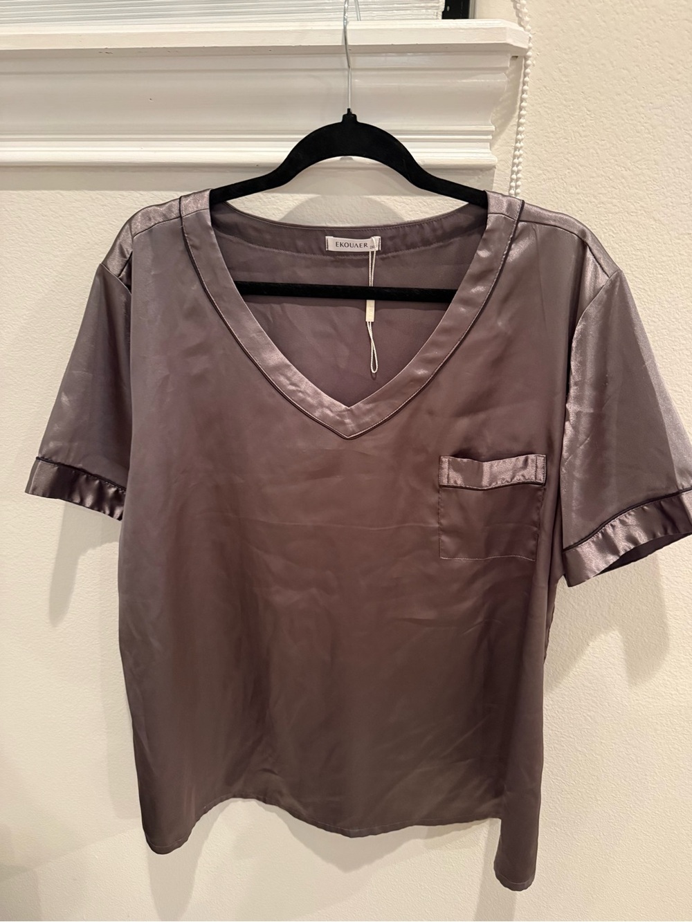 Plus size silk pajamas